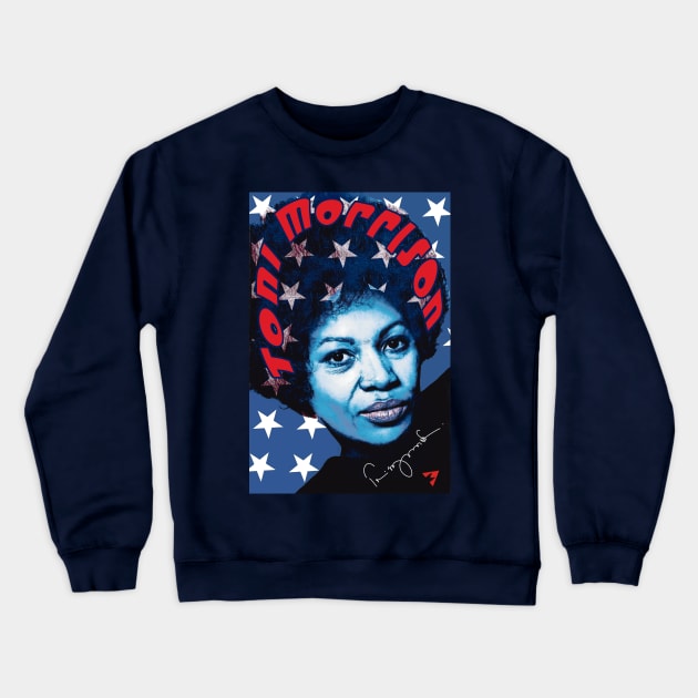 Toni Morrison Crewneck Sweatshirt by Exile Kings 